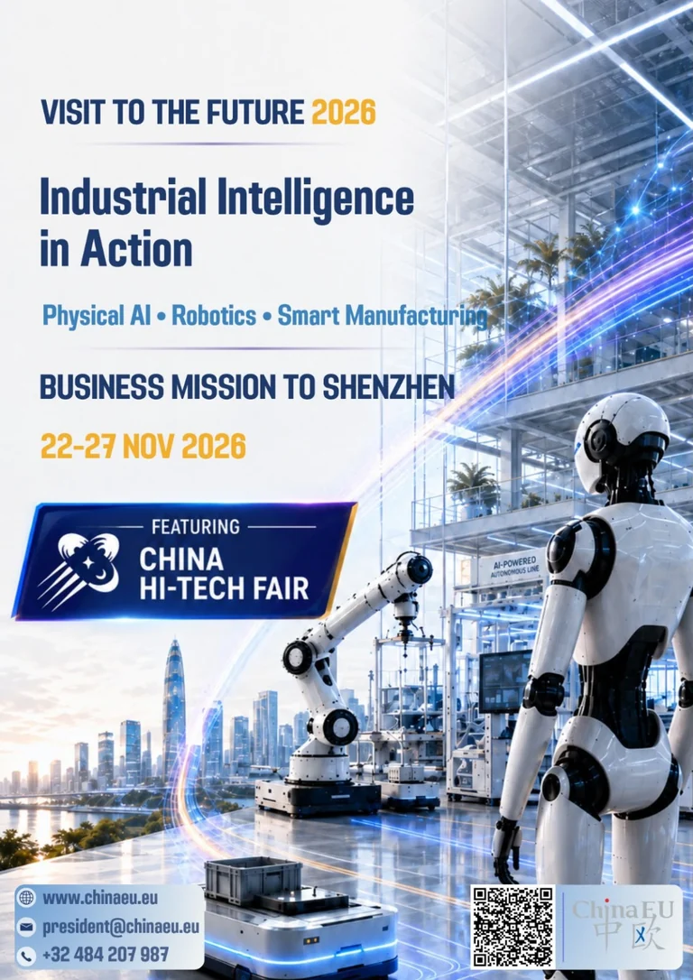 Visit to the Future 2026 - Industrial Intelligence in Action, Business Mission to Shenzhen