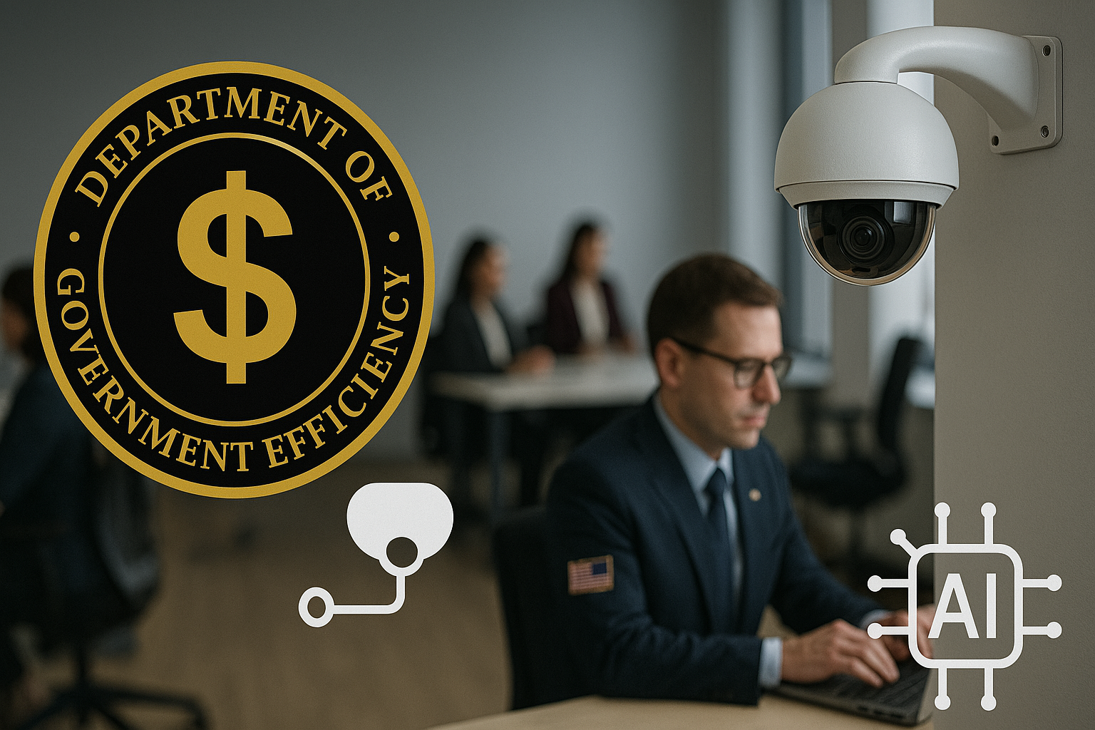 Musk, AI e sorveglianza: il team DOGE nel mirino per lo spionaggio sui dipendenti federali USA