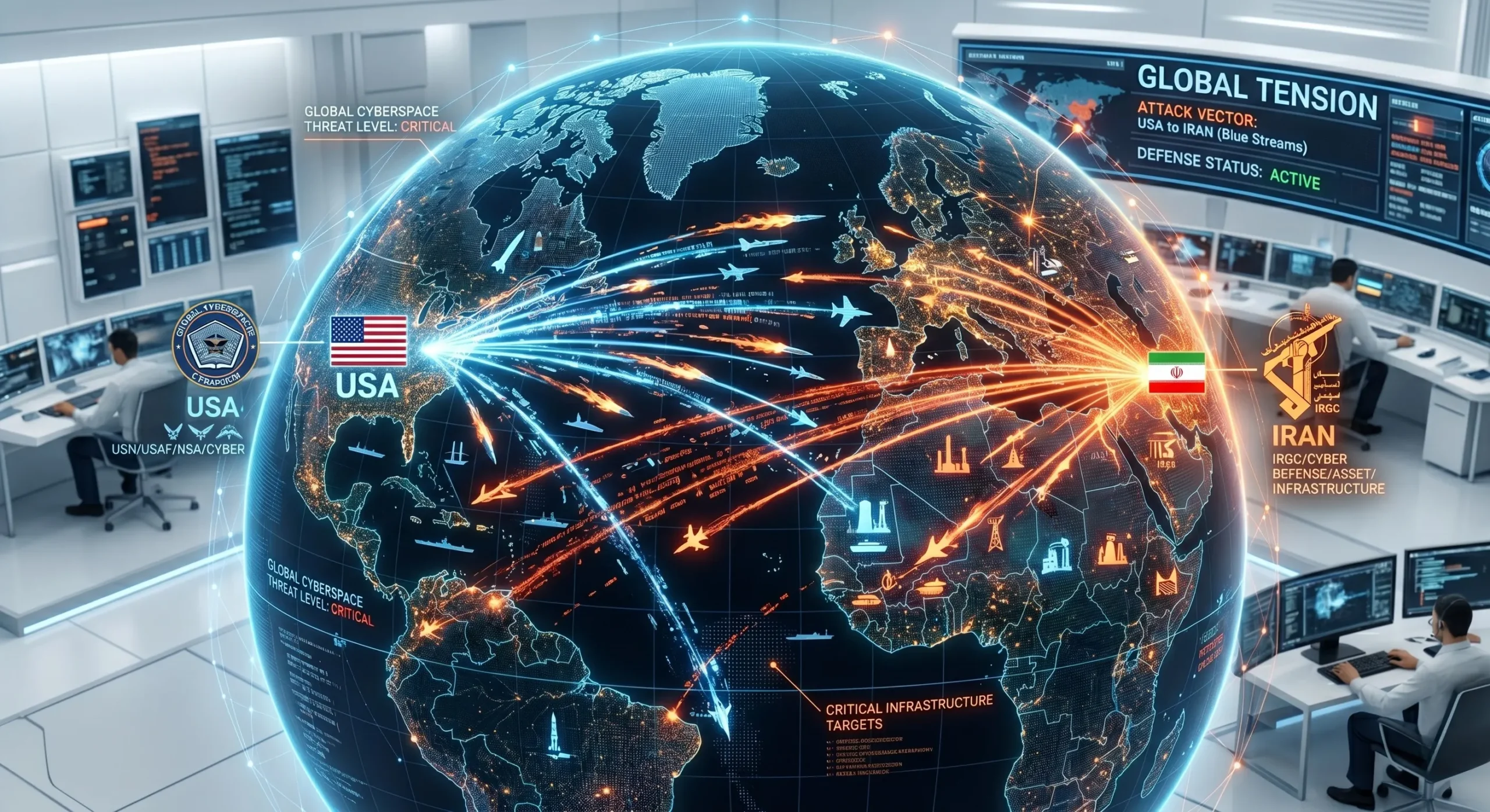 Gli USA in allarme: l’Iran scatena attacchi contro infrastrutture critiche?