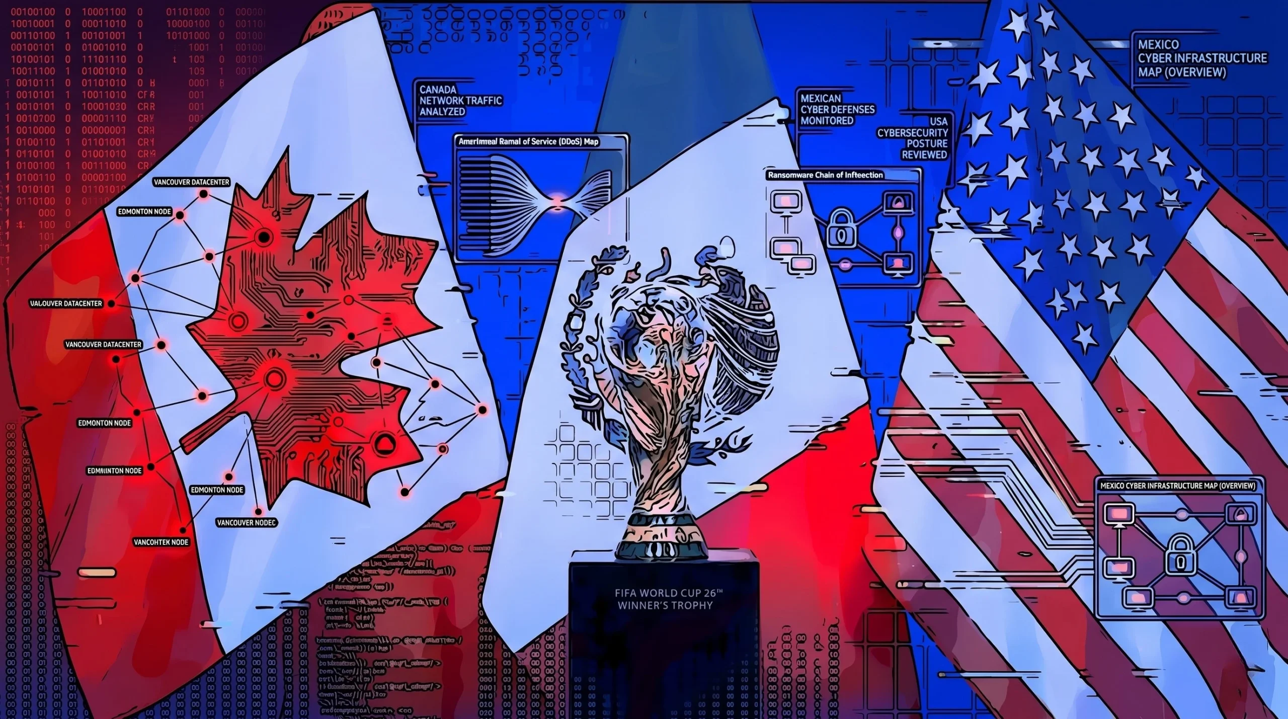 FIFA 2026: Quali rischi di attacchi cyber ai mondiali di USA e Messico?