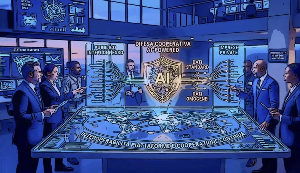 Cybersecurity nell’era dell’AI: dati, piattaforme e cooperazione al centro della difesa