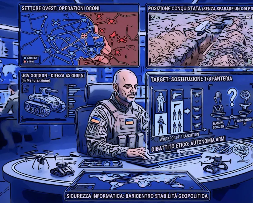 Pillole Cyber. La guerra dei robot e il futuro della difesa ucraina