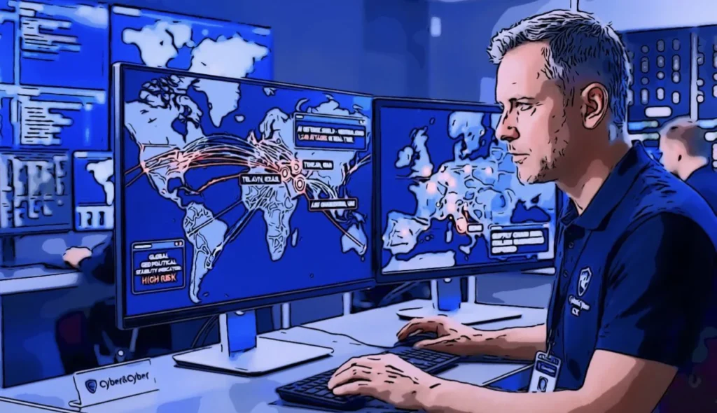 guerra cibernetica globale mappa attacchi cyber