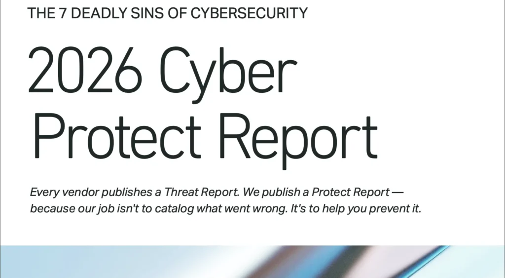 SonicWall Cyber Protect Report 2026 cybersecurity PMI analisi