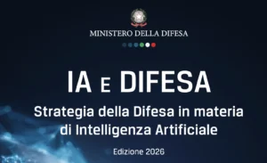 strategia AI difesa italiana tecnologia militare sicurezza