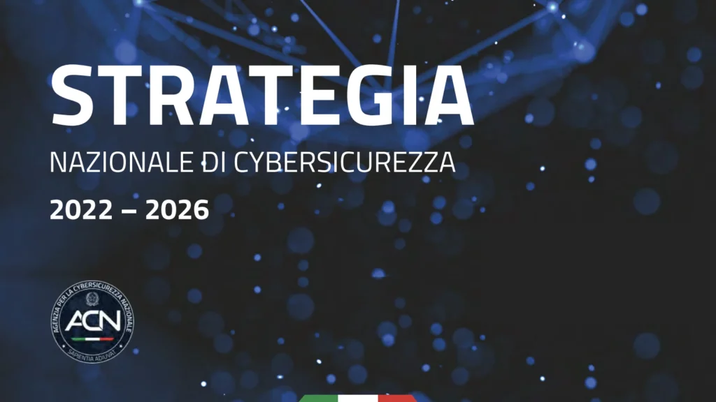 strategia nazionale cybersicurezza Italia schema