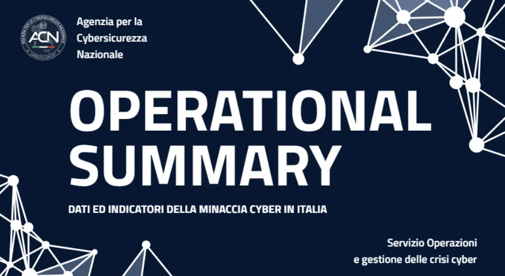Operational summary ACN aprile 2026