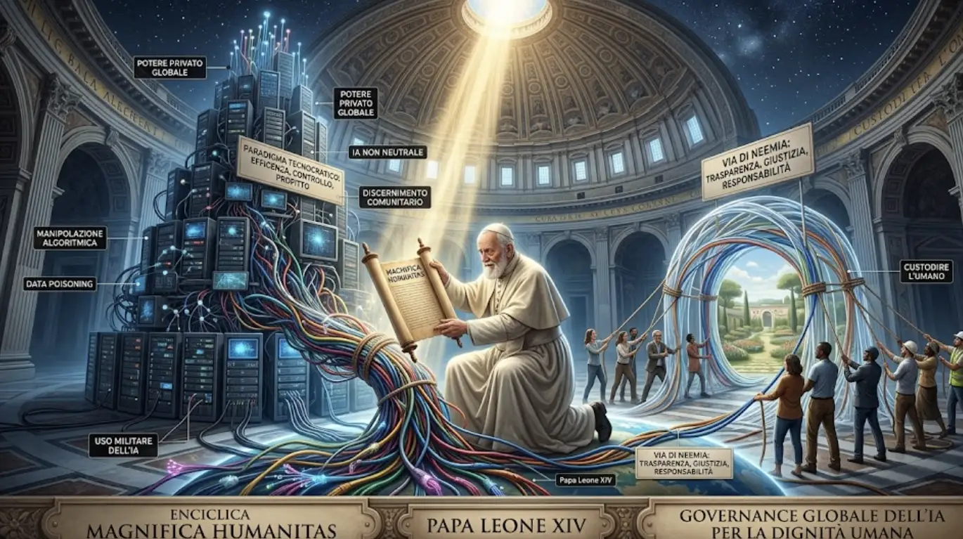 Diritto&Bit Oltre l’umano? Magnifica Humanitas tra IA, diritto e discernimento