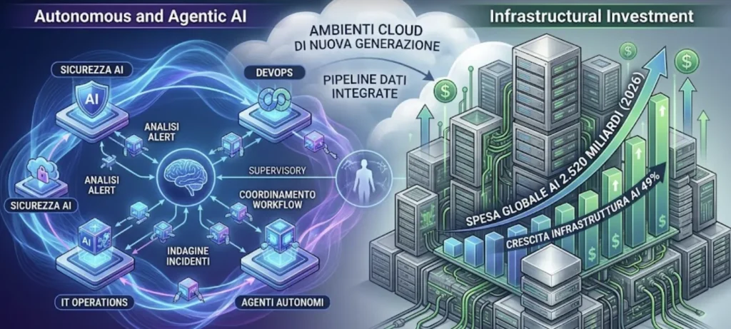 Agentic AI e la corsa alle infrastrutture pronte per l’intelligenza artificiale