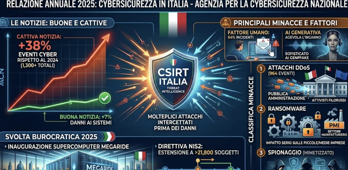 Pillole Cyber. La Relazione annuale di ACN 2025