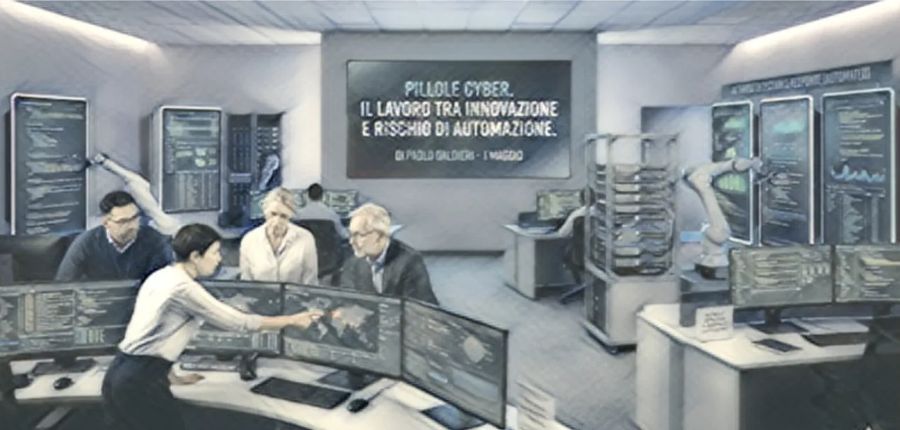 ​Pillole Cyber. Il lavoro tra innovazione e rischio di automazione
