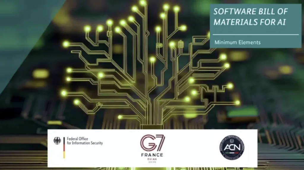 Linee guida G7 sul Software Bill of Materials per la sicurezza dell’intelligenza artificiale