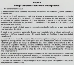 GDPR normativa protezione dati evoluzione digitale privacy Europa
